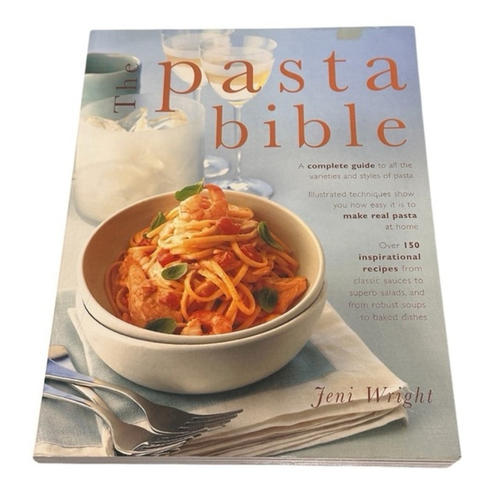 The Pasta Bible Jeni Wright Trade back Paperback